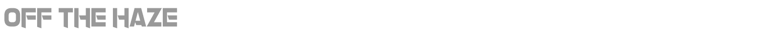 Off The Haze font preview